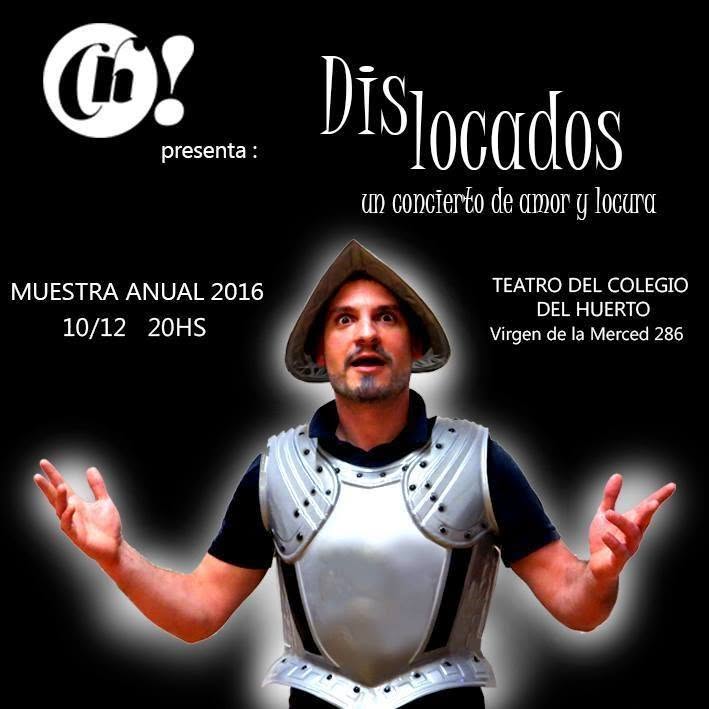 Alberto caracterizado para la obra Dislocados