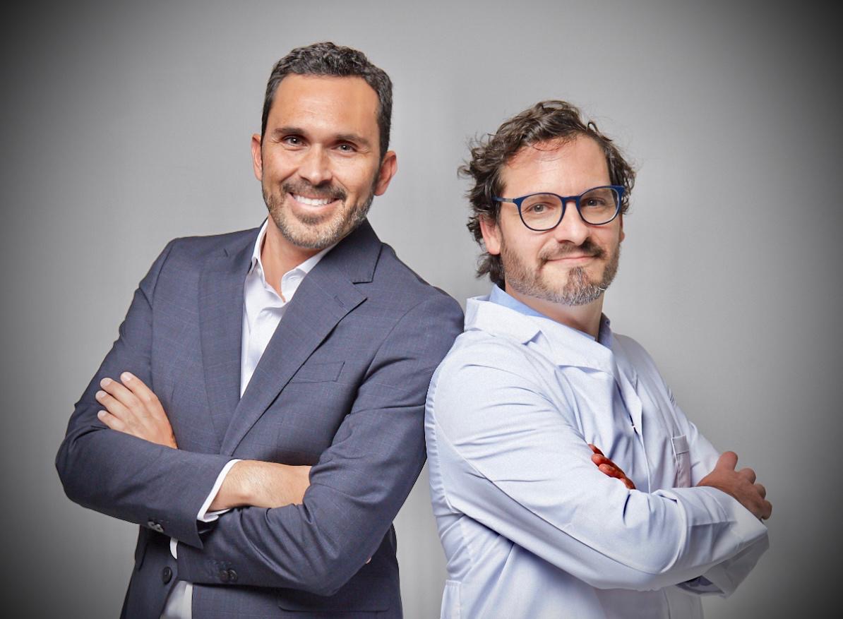 Alberto y Rubén, científicos y cofundadores