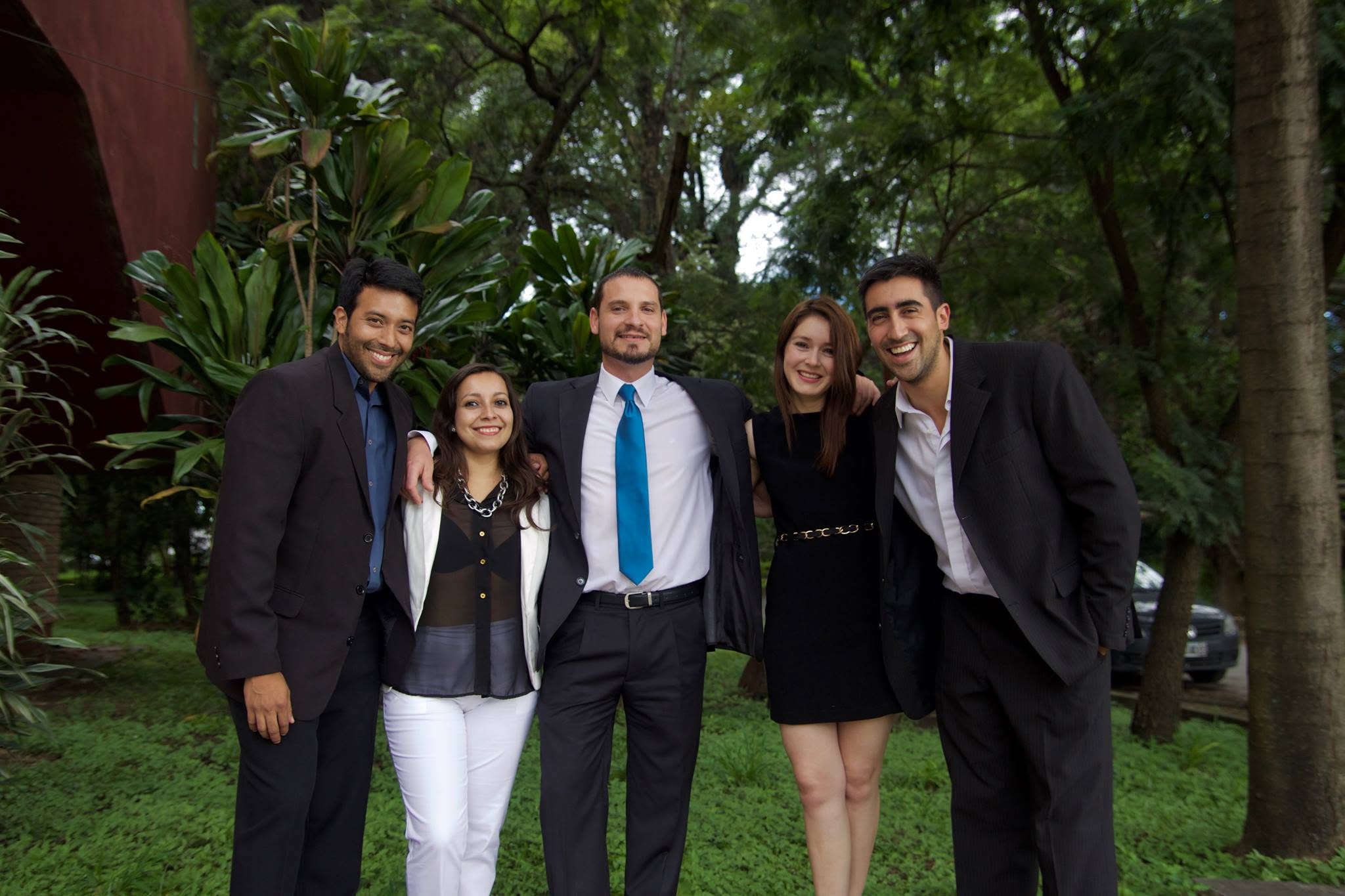Alberto Ramos Vernieri junto al equipo de LEFyBiFa