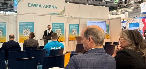Presento nuestra tecnología en el espacio EWMA Arena, en Bremen